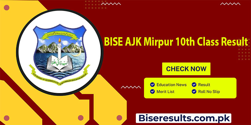 BISE AJK Mirpur 10th Class Result
