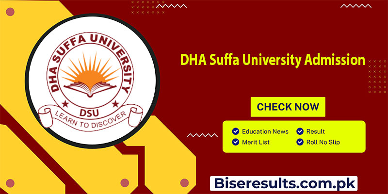 DHA Suffa University Admission