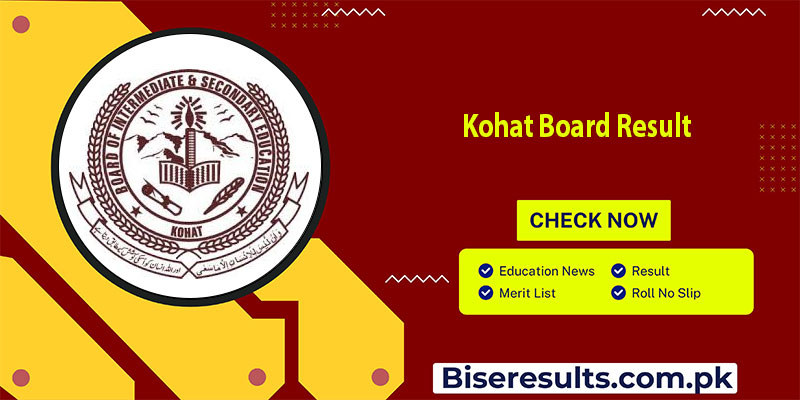 Kohat Board Result 9th and 10th class